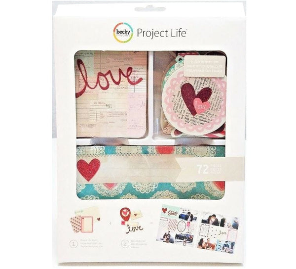 Project Life Love Notes Value Kit 72/Pkg