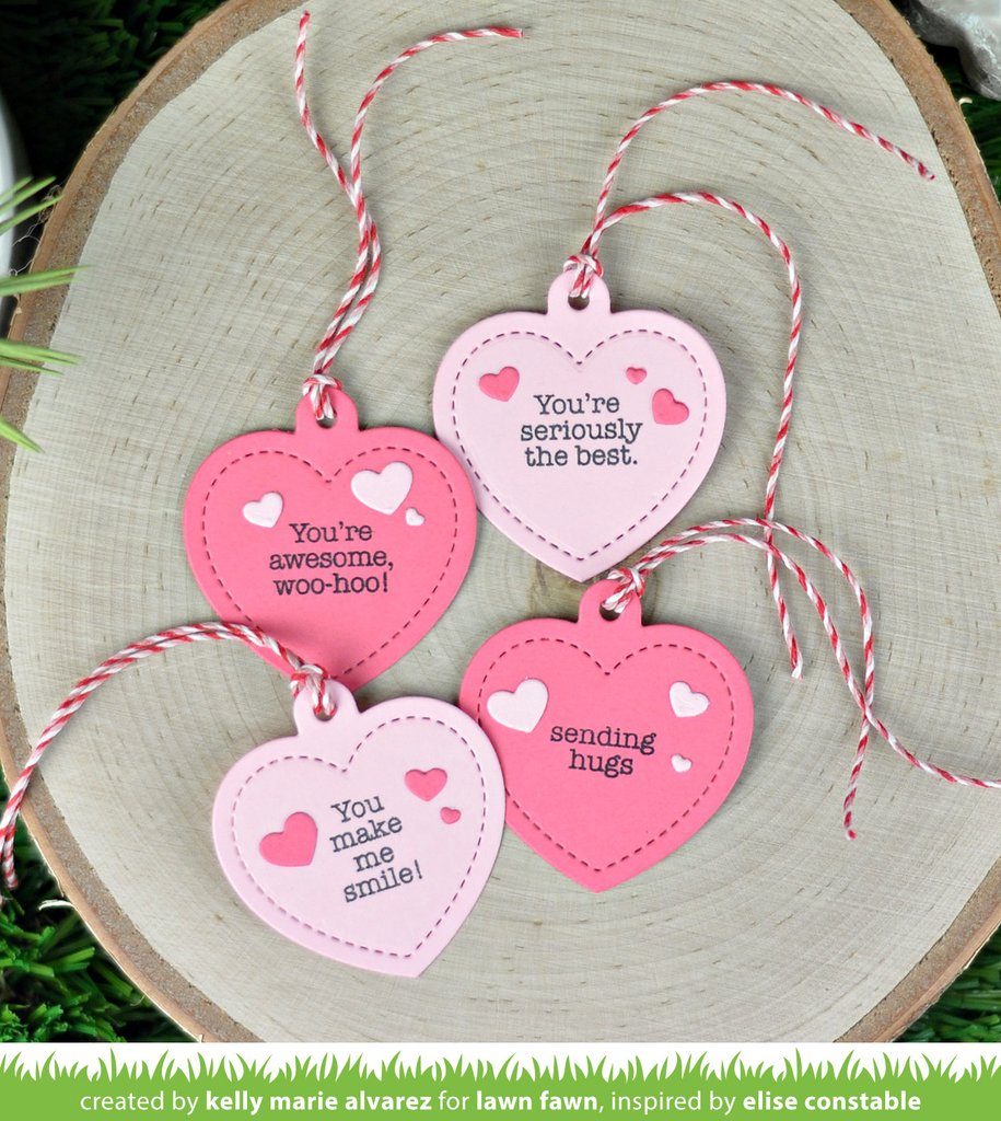 Lawn Fawn Love Poems Clear Stamps 4 x 6