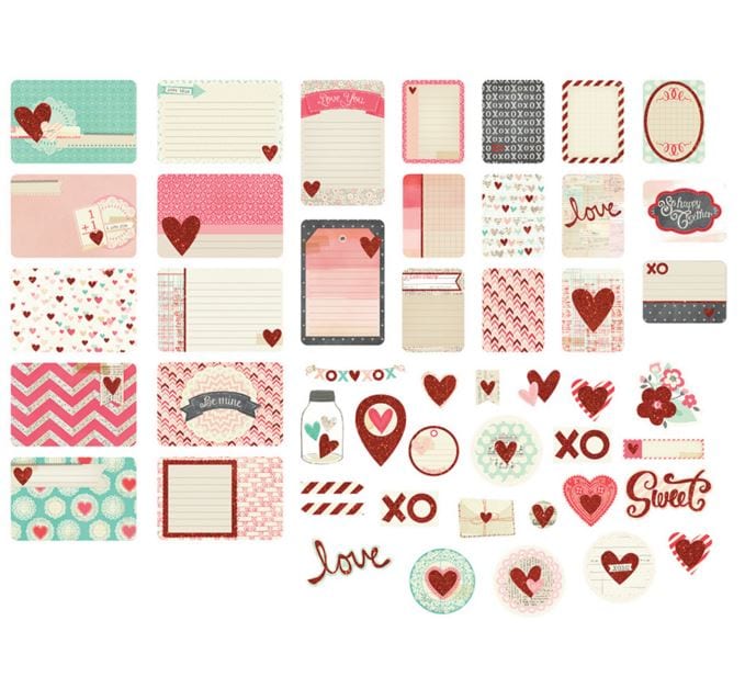 Project Life Love Notes Value Kit 72/Pkg
