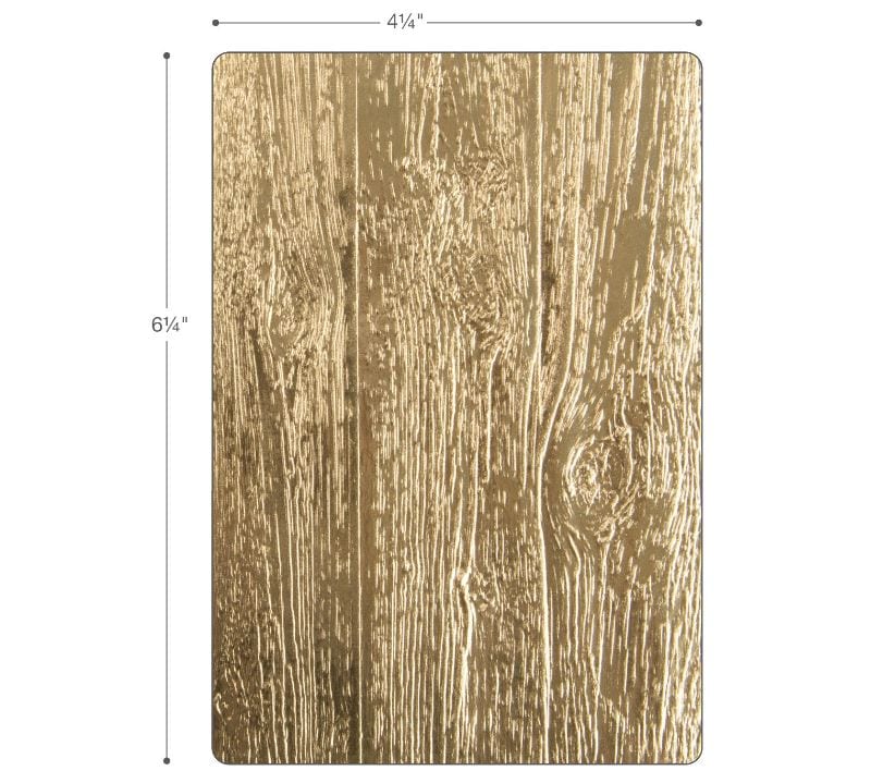 Sizzix Lumber 3-D Textured Impressions Embossing Folder Tim Holtz