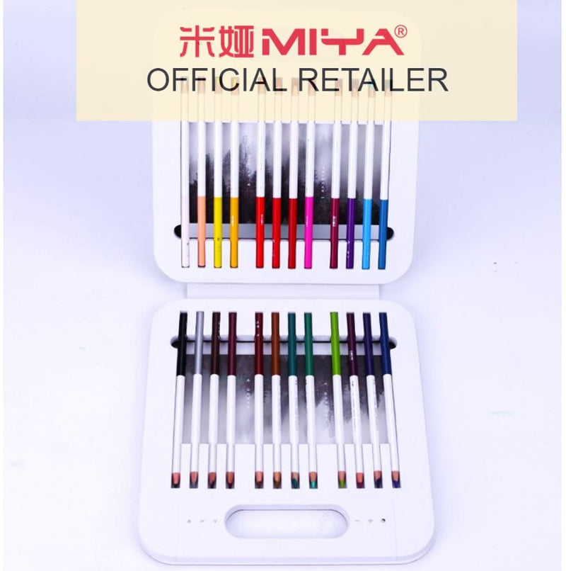 Miya Himi erasable colored pencils environmental friendly package with –  AOOKMIYA