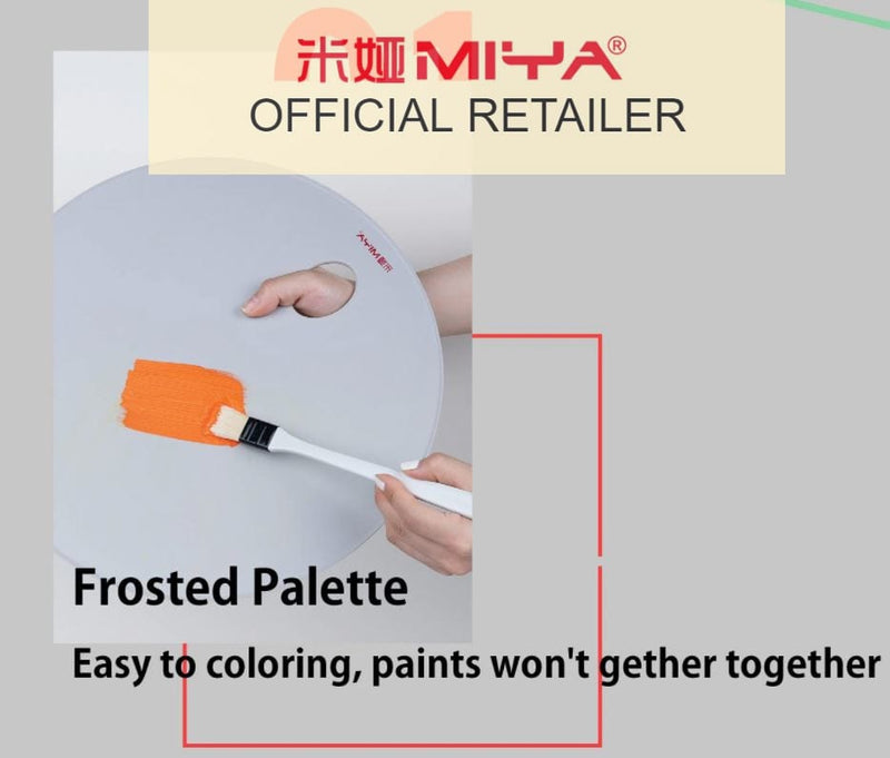 MIYA HIMI Frosted Palette White 360mm x 360mm
