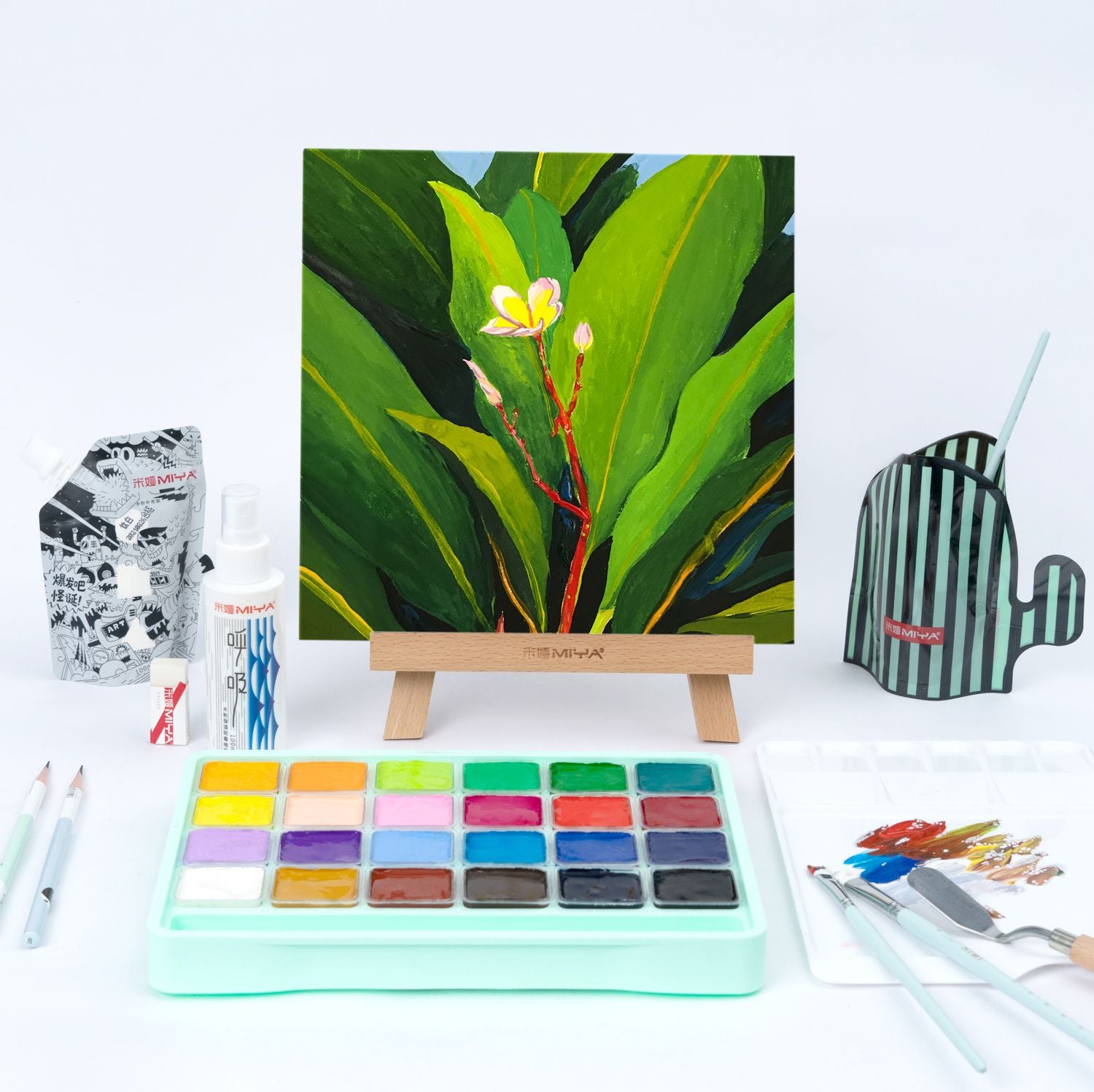 Miya Himi Gouache 24 Colors Box Set B