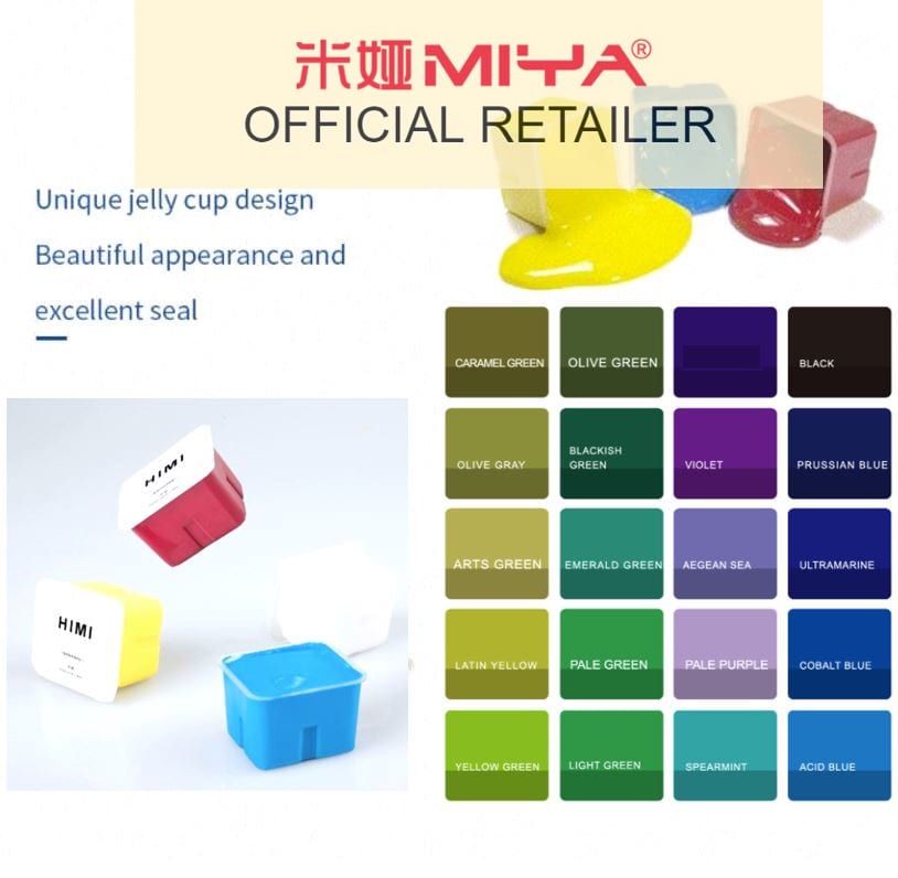 MIYA HIMI Gouache Jelly Cup Refill 30ml (Option 2)