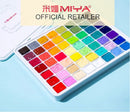 MIYA HIMI Gouache Paint Set Jelly Cup 56 Colors (No Brush Included)