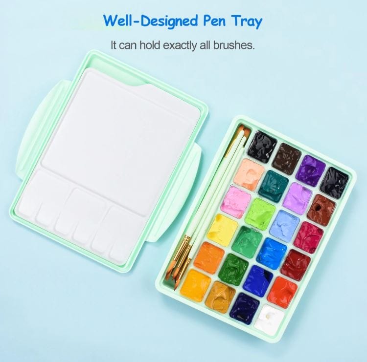 MIYA HIMI Gouache Paint Set Jelly Cup 24 Colors