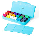 MIYA HIMI Gouache Paint Set Jelly Cup 18 Colors (No Brush Included)