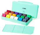 MIYA HIMI Gouache Paint Set Jelly Cup 18 Colors (No Brush Included)