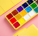 MIYA HIMI Gouache Paint Set Jelly Cup 18 Colors (No Brush Included)