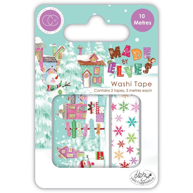 Craft Consortium Made by Elves Washi Tape 2/Pkg