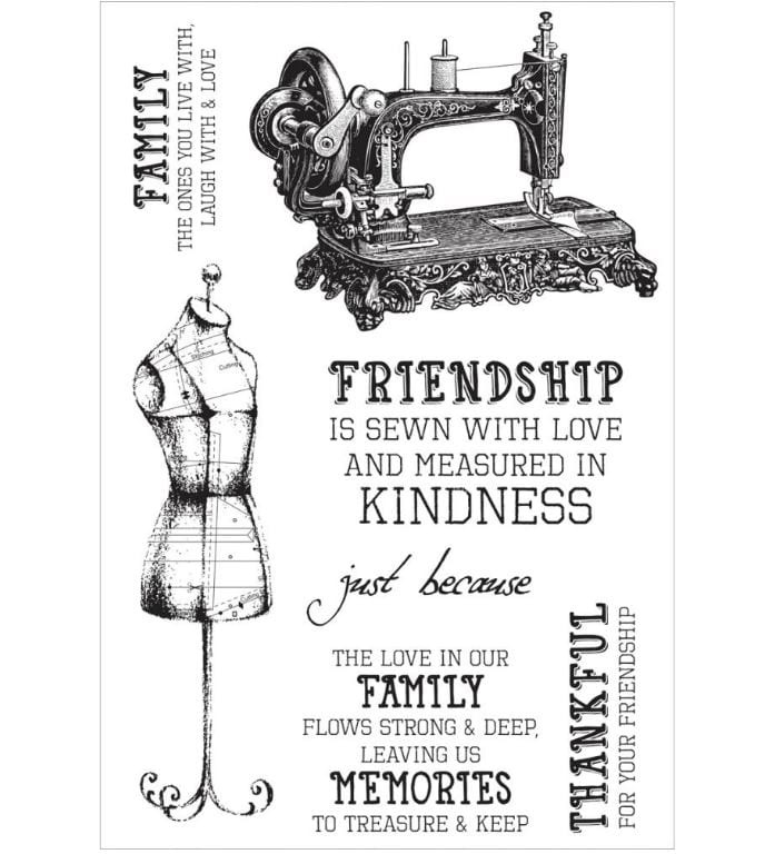 Kaisercraft Mademoiselle Clear Stamps 6.25