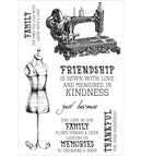 Kaisercraft Mademoiselle Clear Stamps 6.25" X 4"