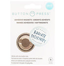 Adhesive Magnets for Button Press We R Memory Keepers 6pcs