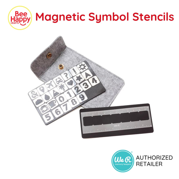 We R Memory Keepers Magnetic Symbol Stencils Journal Studio