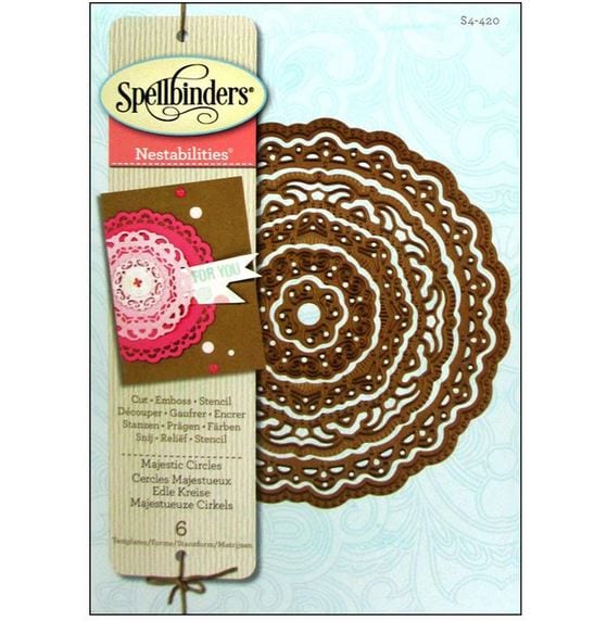 Spellbinders Majestic Circles Die
