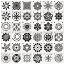 Mandala Stencils 56pcs