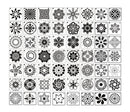 Mandala Stencils 56pcs