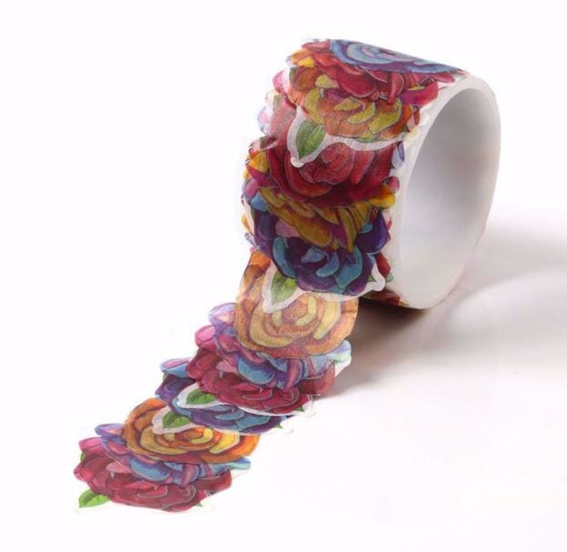 Many Kinds of Roses Peel Off Washi Tape 80pcs (Copy)