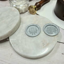 3.5" Round Marble Wax Sealing Plate