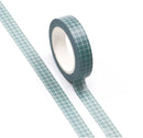 Marca Green Grid Pattern Washi Tape 10mm x 10m
