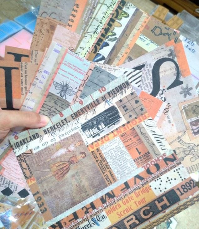 Candy Poetry Yesterday Once More Uncut Sticker Sheets - 12 Sheets