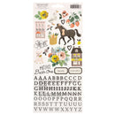 American Crafts Maggie Holmes Market Square Sticker Sheet 6″ X 12″ (129 Stickers)