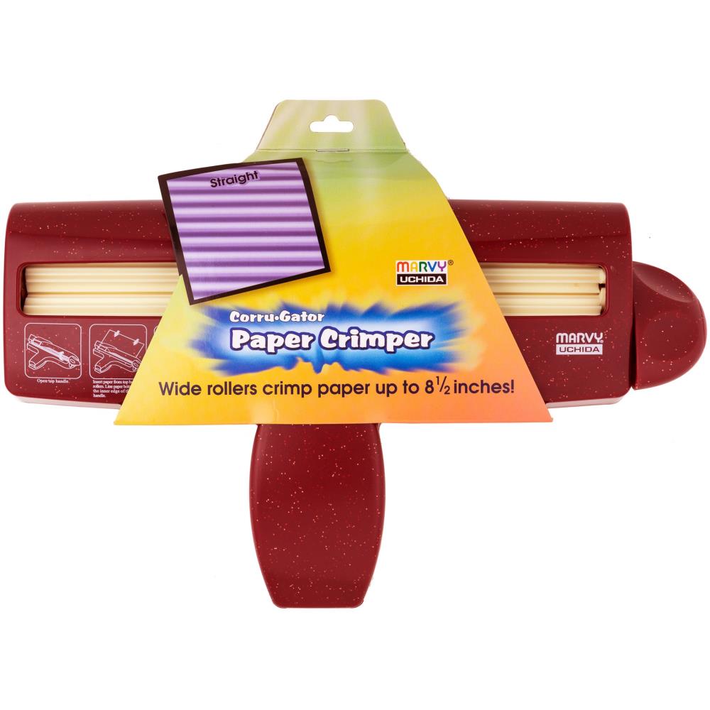 Marvy Uchida Straight Corru-Gator Paper Crimper 8.5
