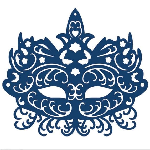 Mask Tattered Lace Metal Die