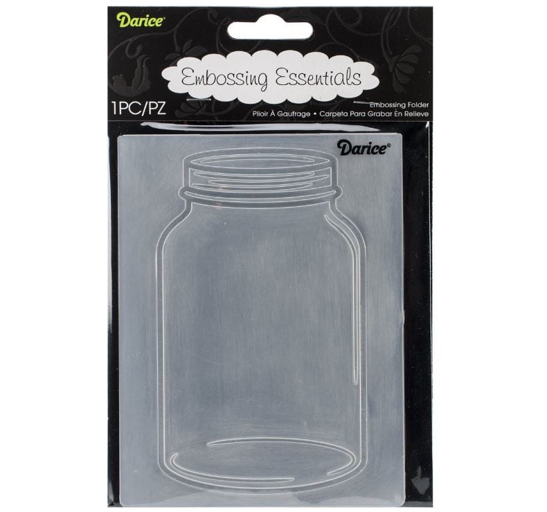 Darice Mason Jar Embossing Folder