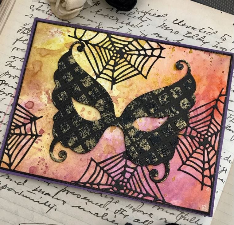 Sizzix Masquerade Thinlits Die Set 12Pk Tim Holtz