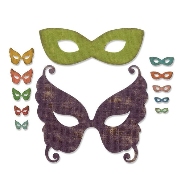 Sizzix Masquerade Thinlits Die Set 12Pk Tim Holtz