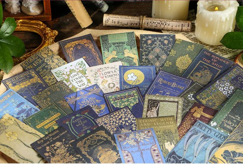 Infeel.Me Matchbox Vintage Deco Papers 60pcs