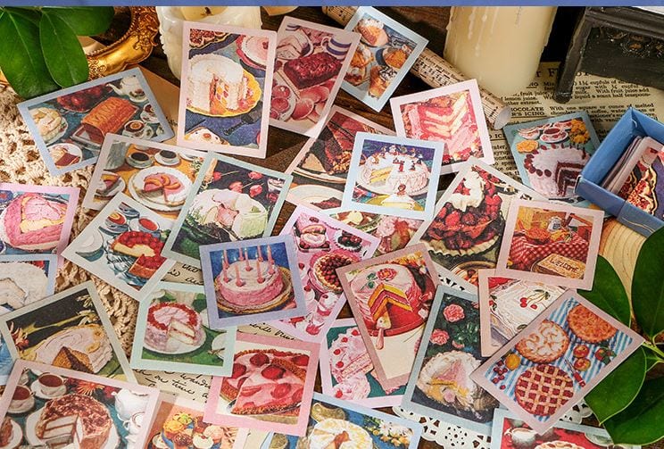 Infeel.Me Matchbox Vintage Deco Papers 60pcs