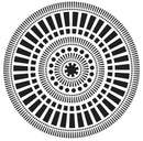 Mayan Calendar The Crafter's Workshop Template 6"X6"