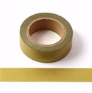 Solid Color Matte Washi Tape 15mm x 10m