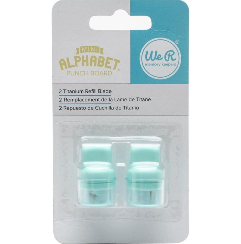 Mini Alphabet Punch Board Blade Refill 2/Pkg