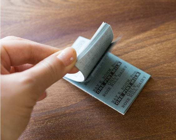Yanji Mini Vintage Coupon Paper Pads