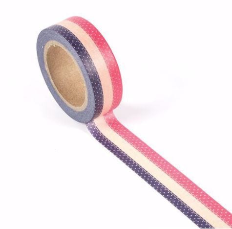 Mini Dots on Lacey Layers Washi Tape 15mm x 10m