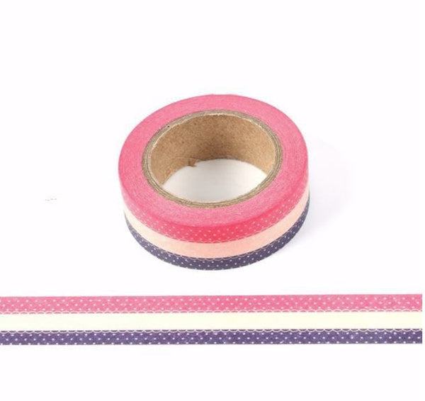 Mini Dots on Lacey Layers Washi Tape 15mm x 10m
