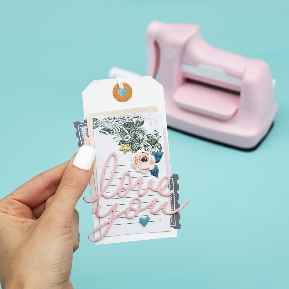 We R Memory Keepers Pink Mini Evolution Die Cut Machine Kit