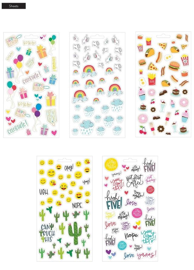 Me And My Big Ideas Mini Icons Planner Stickers 205 Stickers