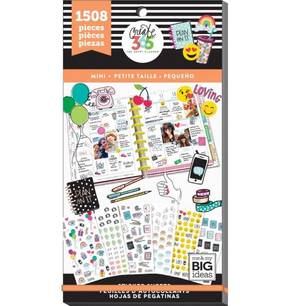 Me and My Big Ideas Mini Icons Planner Value Pack Stickers Create 365 Happy Planner Stickers