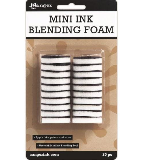 Ranger  Mini Ink Blending Replacement Foams 1" Round 20/Pkg