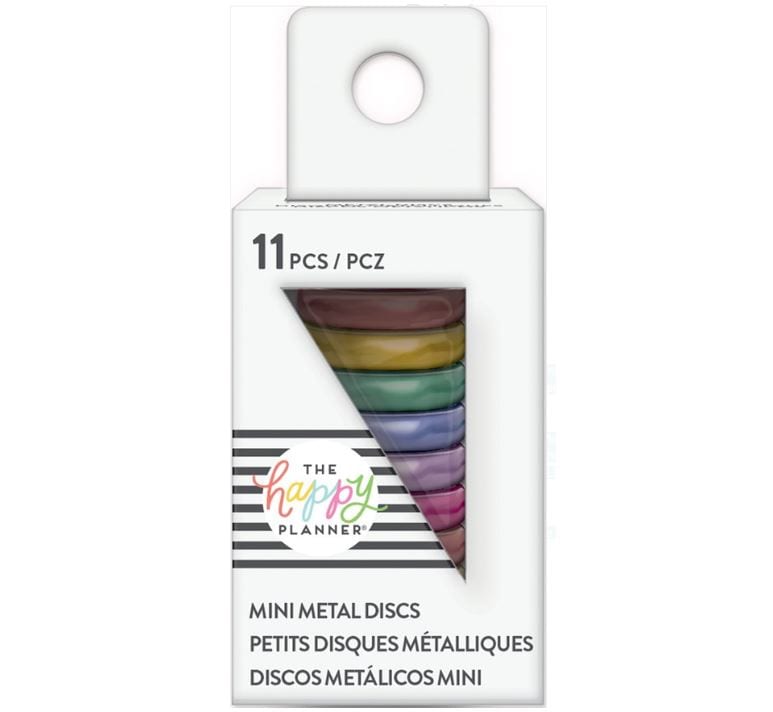 Me and My Big Ideas Happy Planner Rainbow Mini Metal Discs