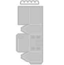 Recollections Mini Tall House Cutting Template Die