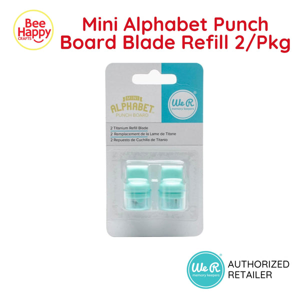 Mini Alphabet Punch Board Blade Refill 2/Pkg