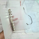 Minimalist 6-Hole Ring Binder and Accessories A5 / A6