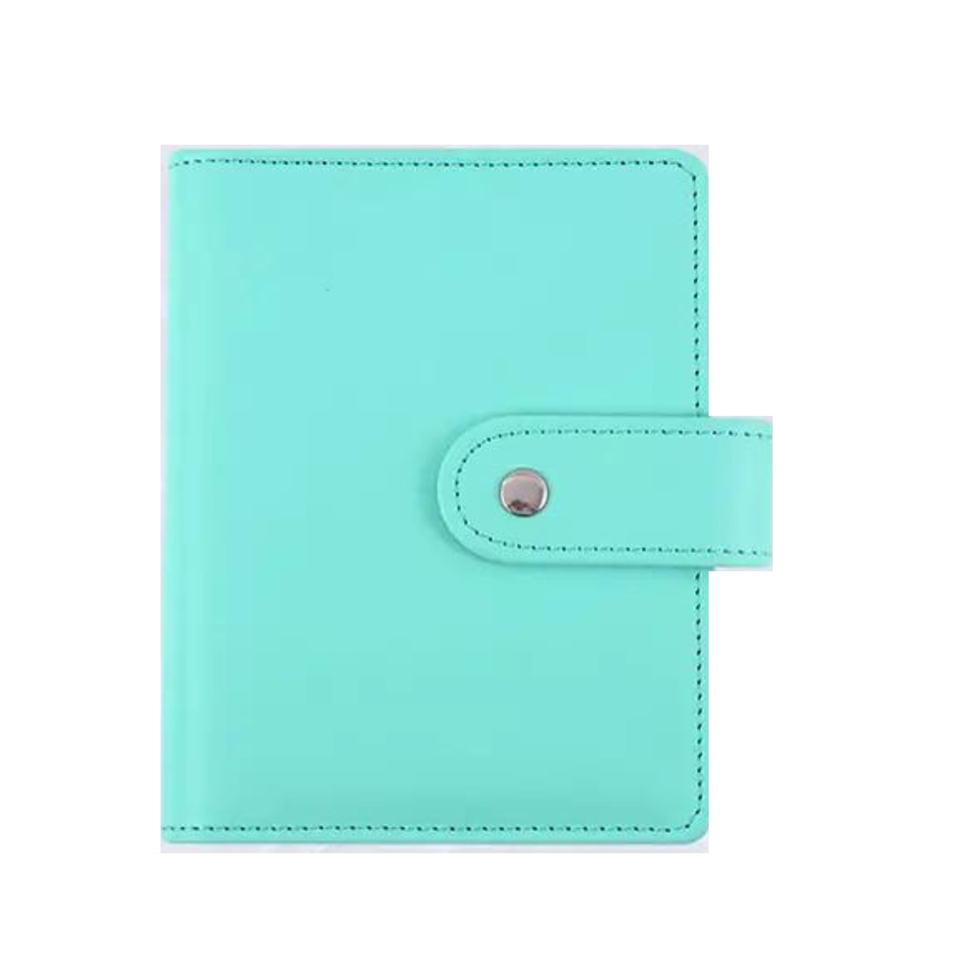 A7 Macaron Candy Color PU Leather Ring Binder Cover
