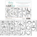 Mintay B&W Book Paper Pad 6" x 8" with Elements for Precise Cutting