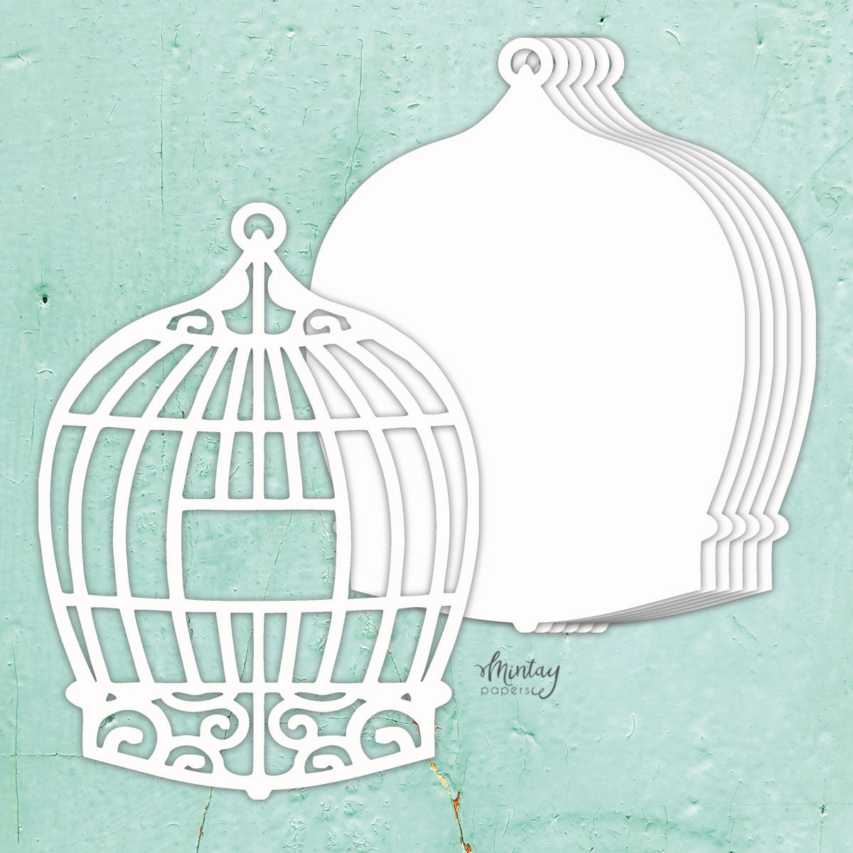Mintay Birdcage Chippies Album Base